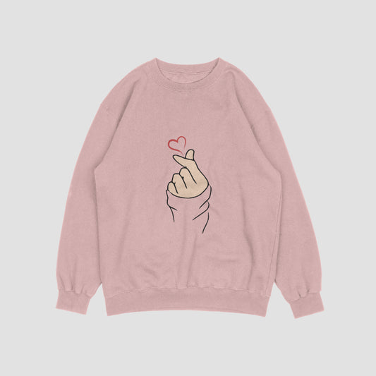 Finger Heart – Soft & Cozy Aesthetic